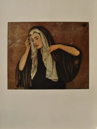 Gravura Sauer - La religieuse