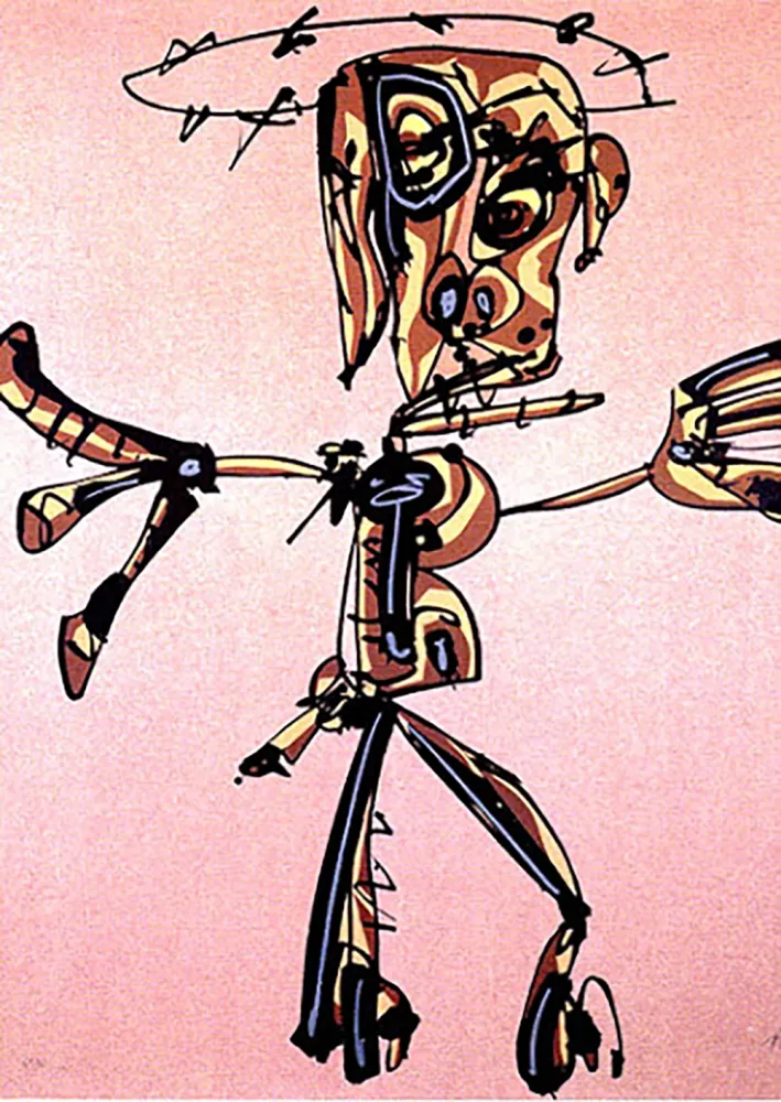 Múltiplo Saura - 1. Crucifixion