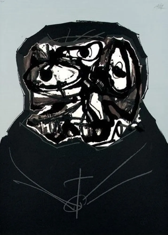 Serigrafia Saura - Aphorismen V