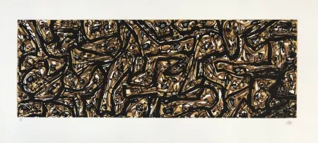 Água-Forte E Água-Tinta Saura - Asedio, plancha 3