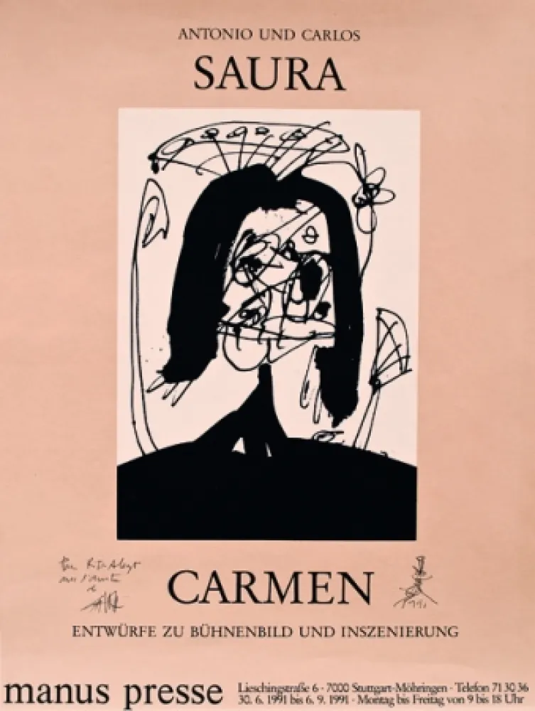 Cartaz Saura - Carmen
