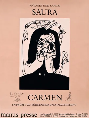 Cartaz Saura - Carmen
