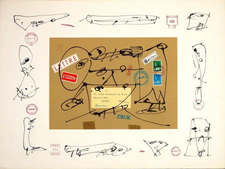 Litografia Saura - Diego Velazquez de Silva