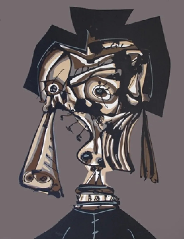 Litografia Saura - Dora Maar IV