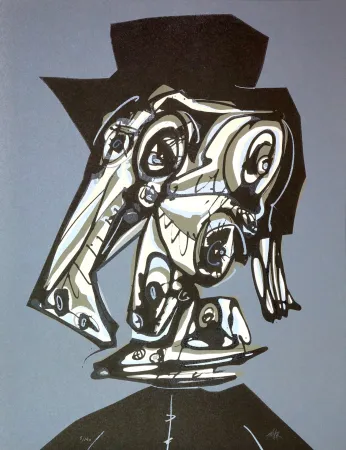 Litografia Saura - Dora Maar visitada V