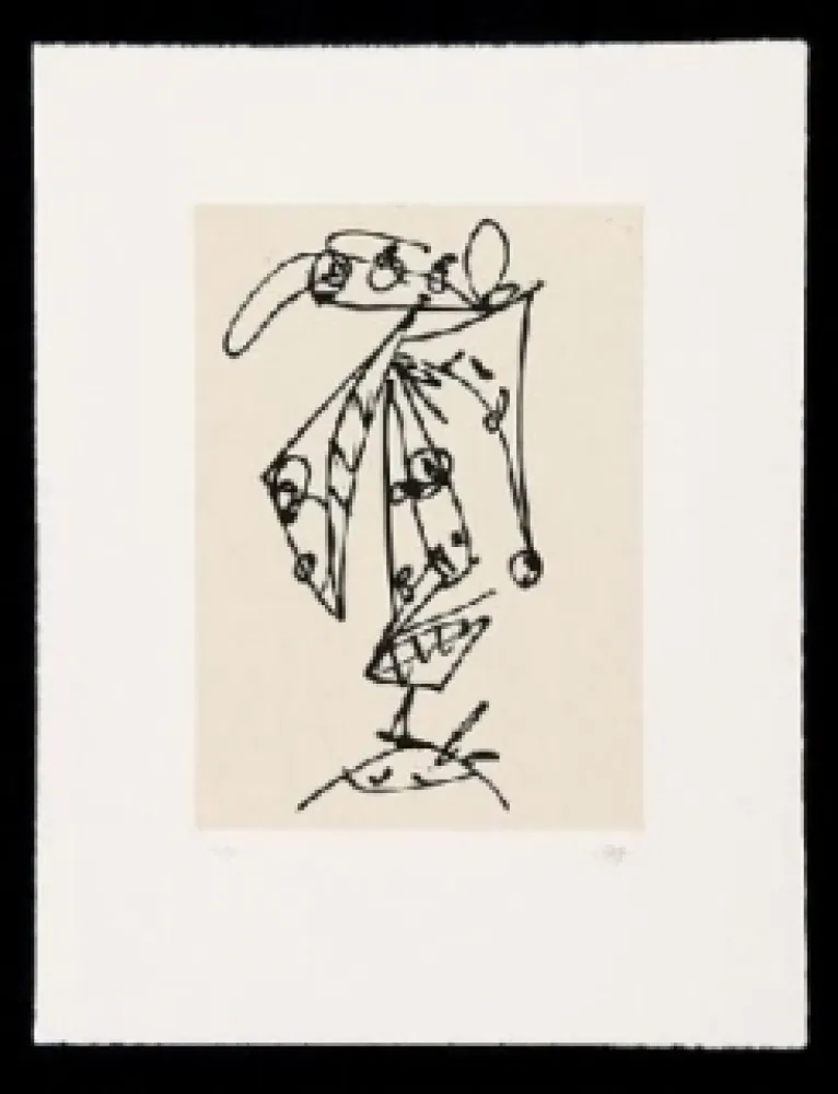 Água-Forte E Água-Tinta Saura - Frauen Portrait mit Hut 1