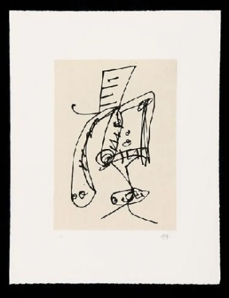 Água-Forte E Água-Tinta Saura - FRAUEN PORTRAIT MIT HUT