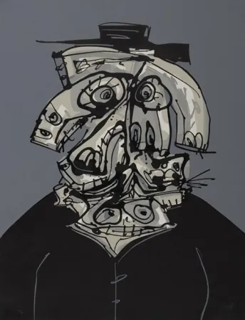 Litografia Saura - Galeria de America