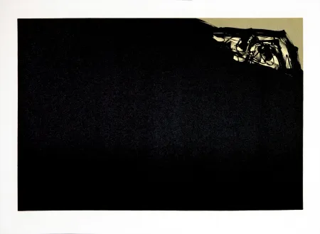 Litografia Saura - Kafka - Tagebücher IV