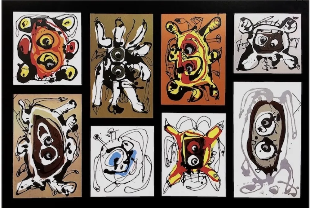 Litografia Saura - L' année de la medusa