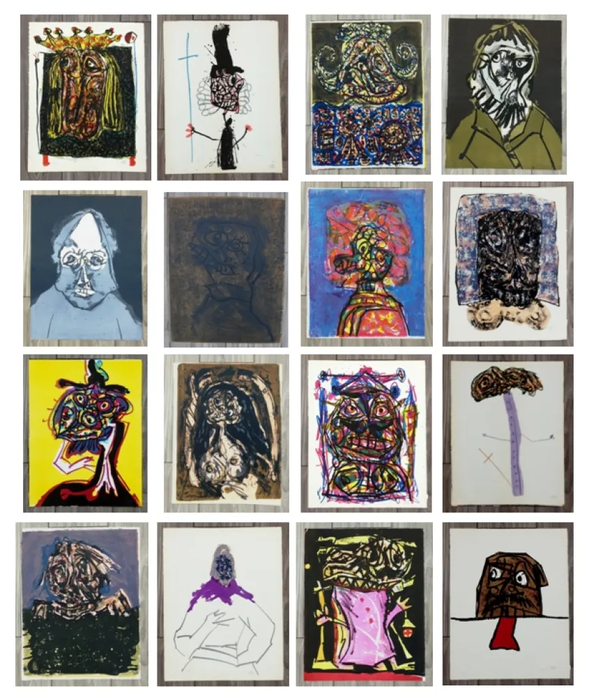 Litografia Saura - La Historia de España