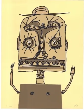 Litografia Saura - La  Infanta