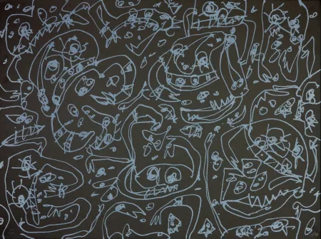 Litografia Saura - Les Sept pêchés capitaux