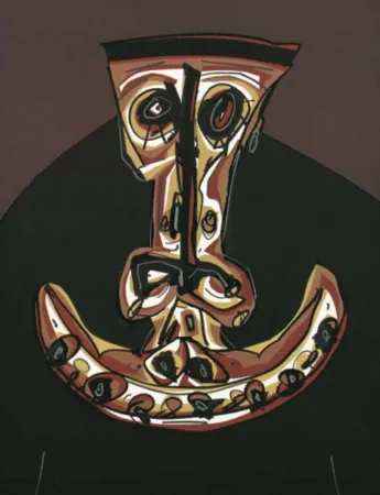 Litografia Saura - Melanchton II