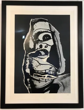 Litografia Saura - Moi