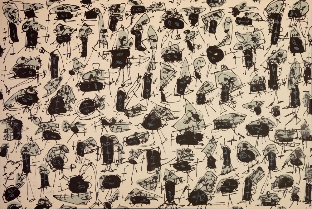 Litografia Saura - Nombre de curés, Planches 5