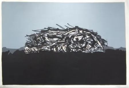 Litografia Saura - Portrait imaginaire de Goya