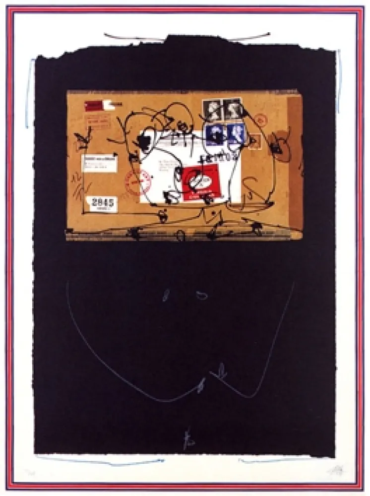 Litografia Saura - Sans Titre