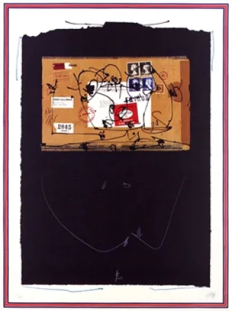 Litografia Saura - Sans Titre