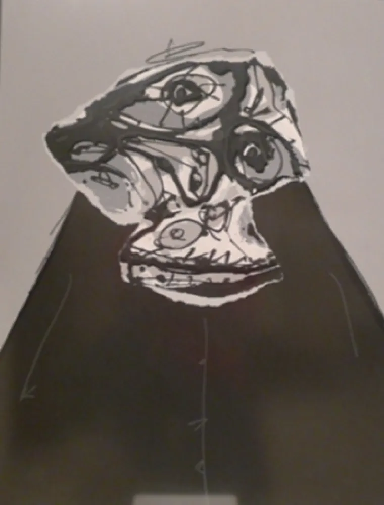 Gravura Saura - Sin título