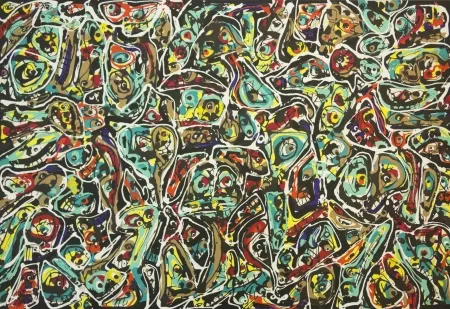 Litografia Saura - The Danger of the Link 