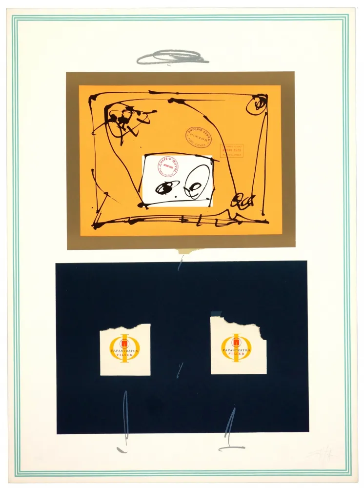 Litografia Saura - Xenia