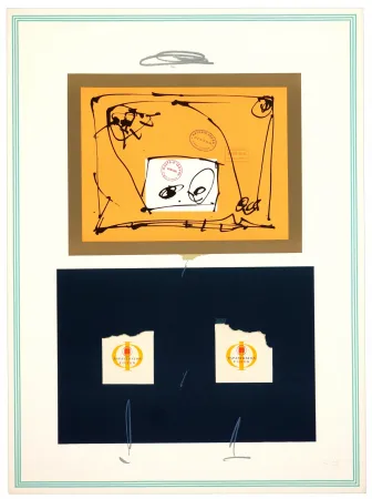 Litografia Saura - Xenia