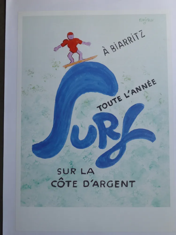 Cartaz Savignac - Surf à Biarritz toute l'année sur la côte d'argent 
