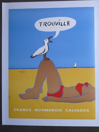 Cartaz Savignac - Trouville 