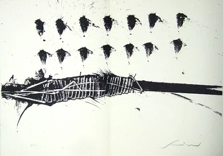 Litografia Scanavino - A mezzo della notte