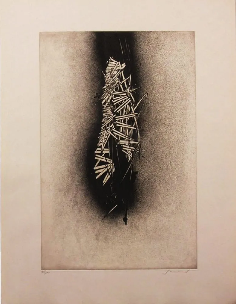 Gravura Scanavino - SENZA TITOLO