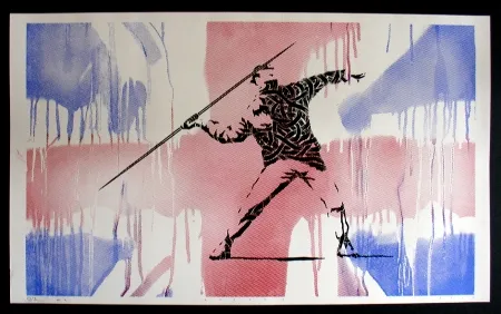 Serigrafia Schade - Bansky UK Flag