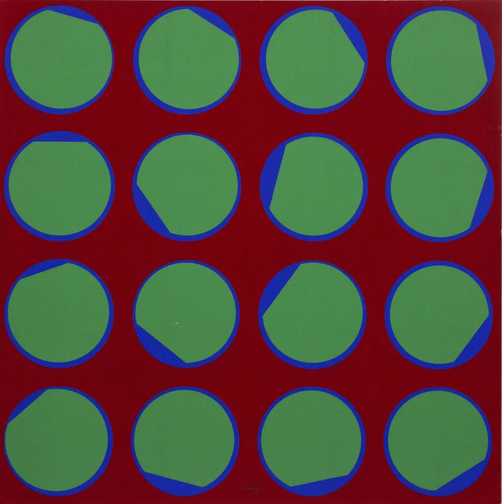 Serigrafia Scheggi - Untitled