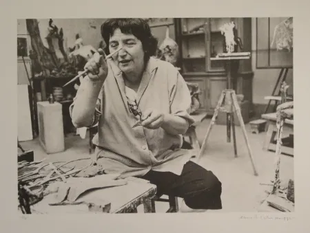 Fotografia Scheidegger - Germaine Richier