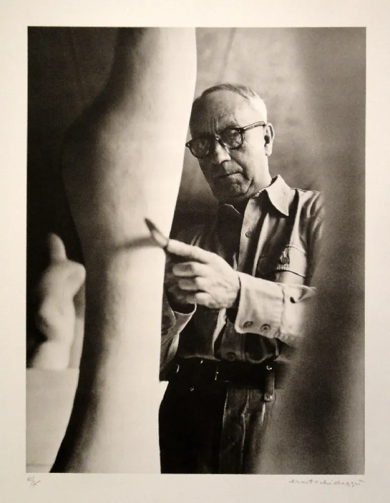 Fotografia Scheidegger - Hans Arp