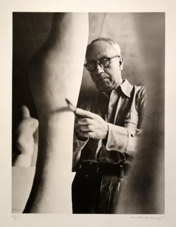 Fotografia Scheidegger - Hans Arp