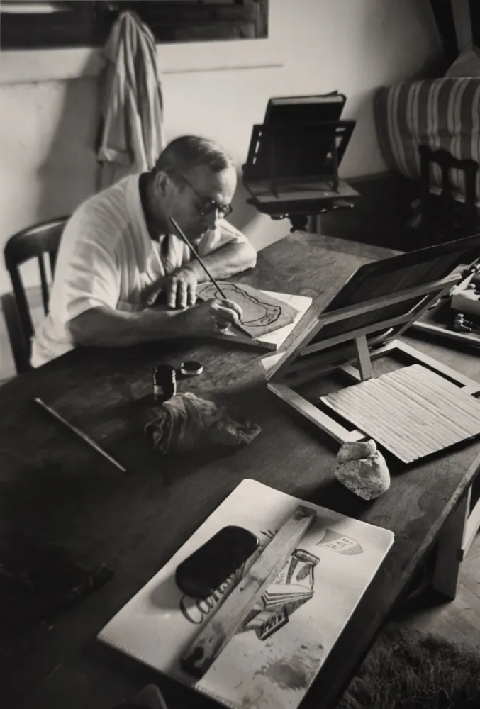 Fotografia Scheidegger - Joan Miro, um 1954.