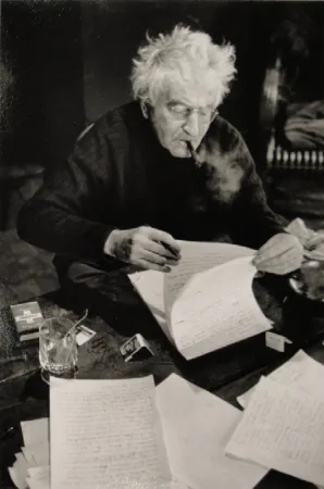 Fotografia Scheidegger - VARLIN (Willy Guggenheim) schreibt den Text über Karl Geiser