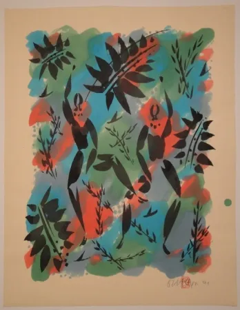 Monotipia Scheidl - Tanzfigur