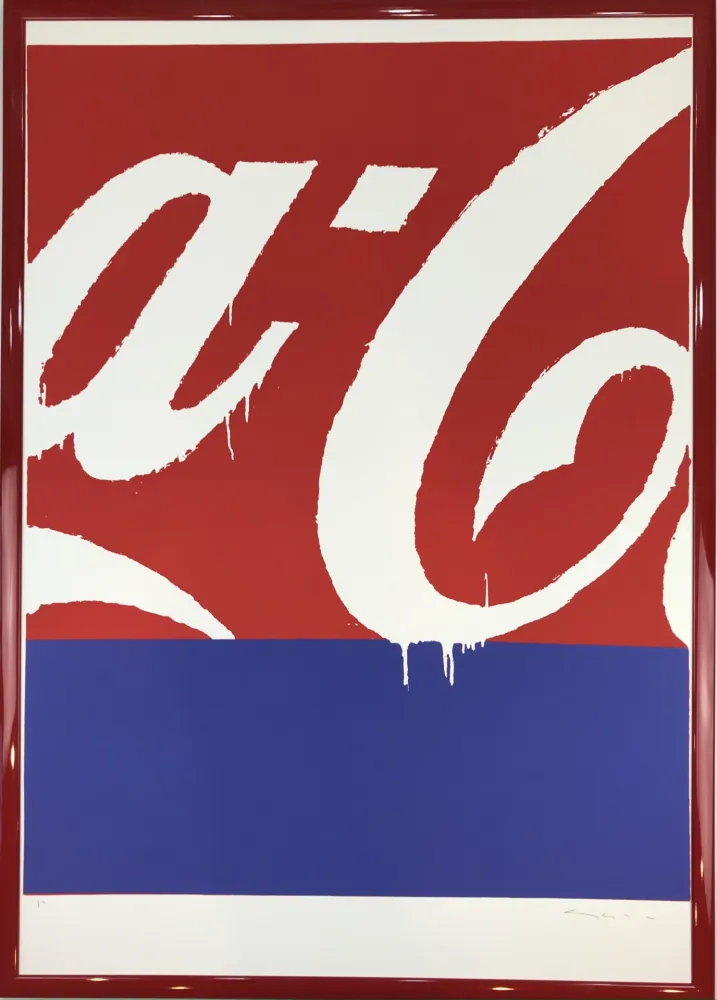 Serigrafia Schifano - Coca - Cola