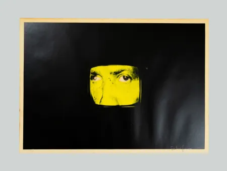 Serigrafia Schifano - Composizione