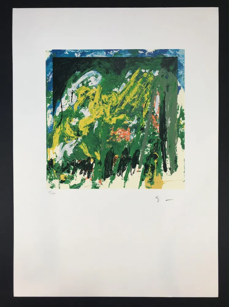 Serigrafia Schifano - Declino