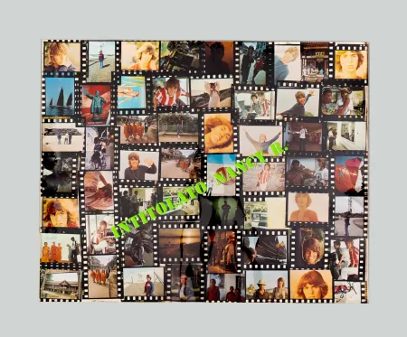 Litografia Schifano - Intitolato a Nancy R.