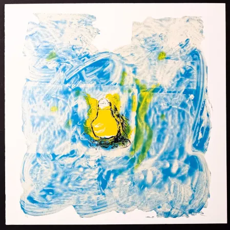 Litografia Schifano - Mario Schifano (1934–1998) - In luce - Lithograph with screen printing on paper - 1988