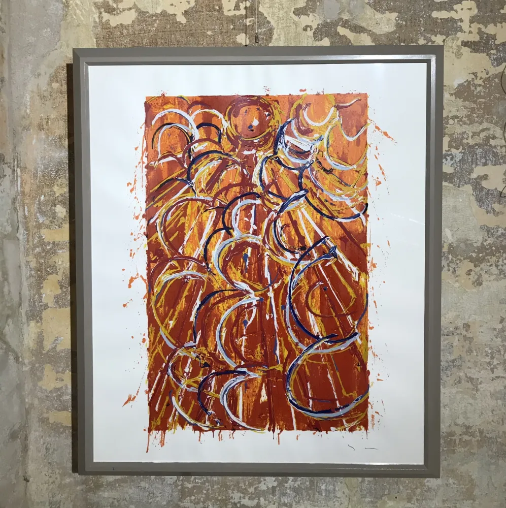 Múltiplo Schifano - Nella vetrata rossa