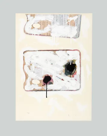 Serigrafia Schifano - Tavolozza