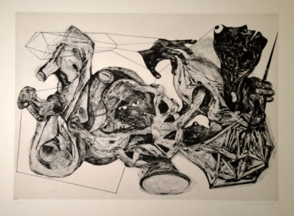 Gravura Schifferle - Untitled