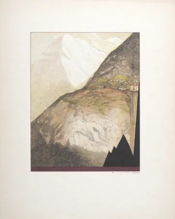 Xilogravura Schmied - Paysage#2, 1930