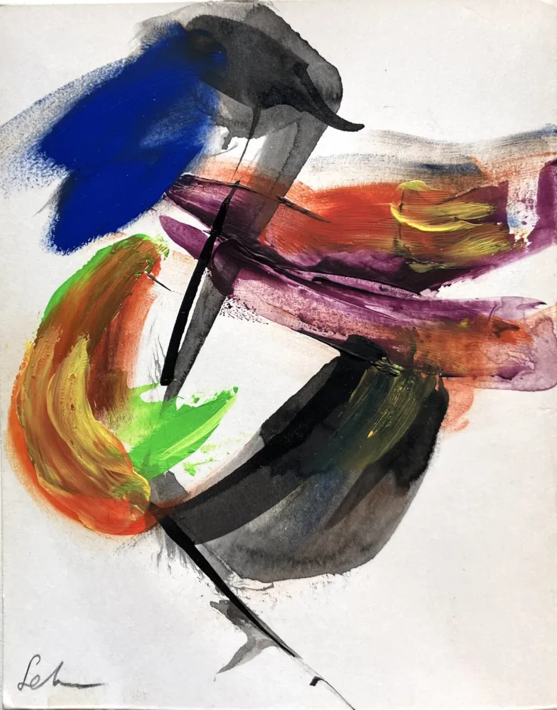 Sem Técnica Schneider - Aquarelle et gouache sur papier.