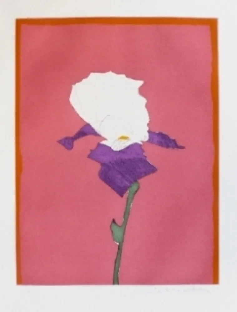 Gravura Scholder - Flower at Giverney 1